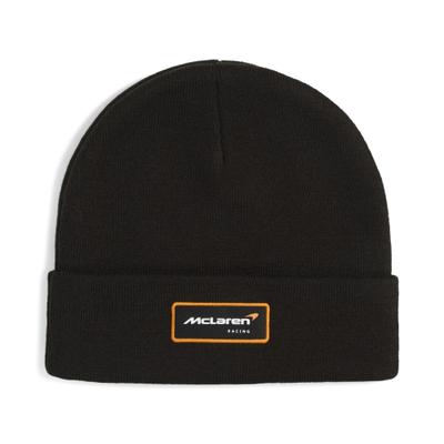Beanie PUMA "McLAREN RACING Beanie Erwachsene", Herren, Gr. onesize, schwarz, Obermaterial: 100% Polyacryl. Futter: 100% Polyacryl, Mützen Beanie
