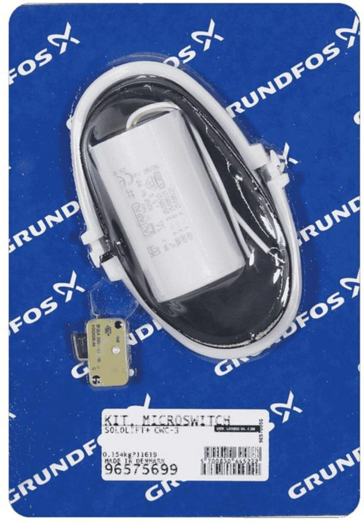 Grundfos Ersatzteil Kit Kippschalter RepSatz Kippschalter SOLOLIFT+CWC (96575699)