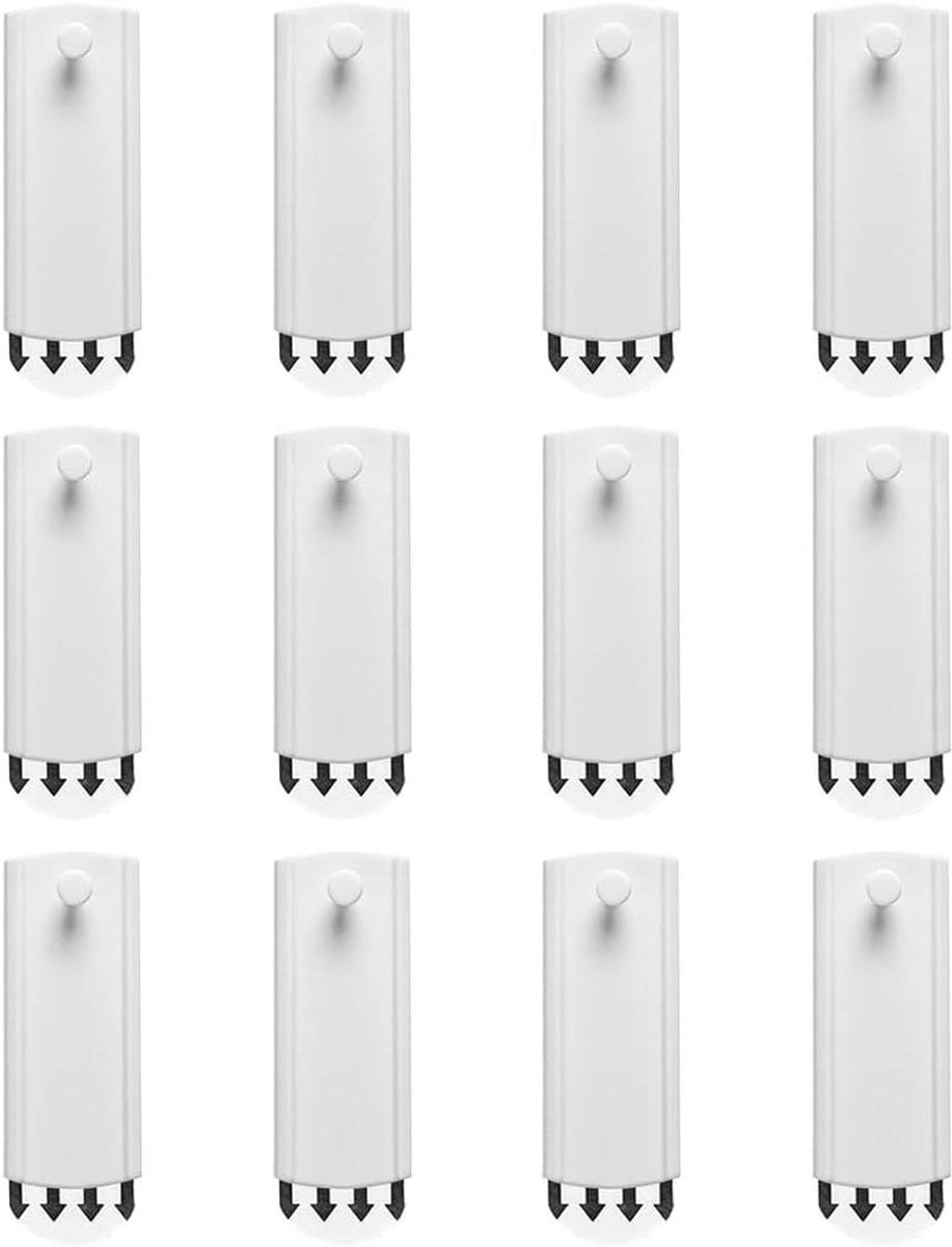 Zelfklevende Haken Wit - 12 Stuks - Verwijderbare Wanddecoratie Ophangers