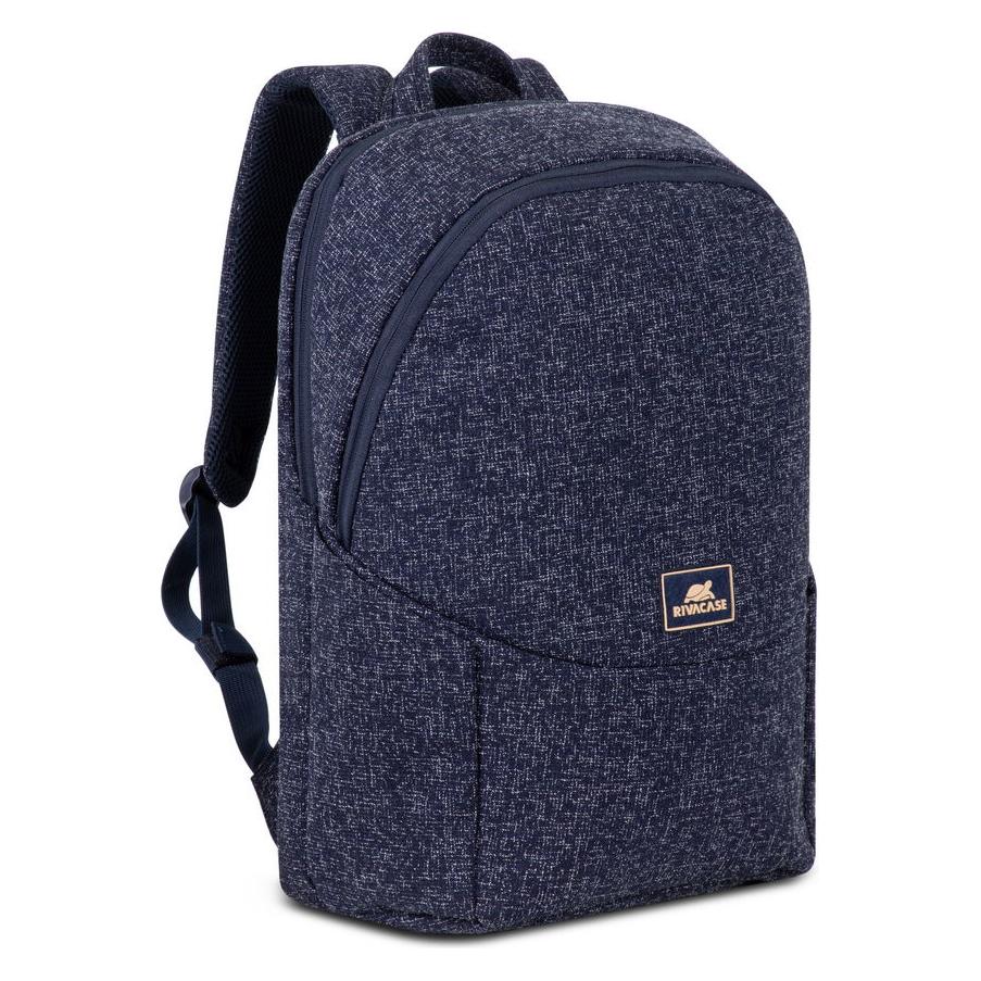Rivacase Laptop Rucksack, Dunkelblau (15 l) (4260403578551)
