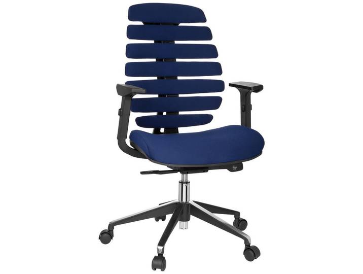 DREHSTUHL ERGO LINE II Blau/Schwarz
