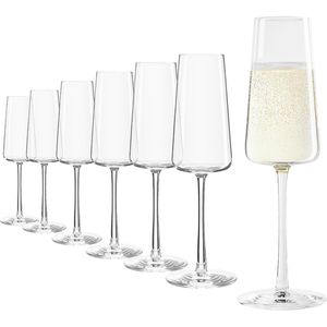 Stölzle-Lausitz Sektgläser Power Champagnerkelche, 240ml, 6 Stück