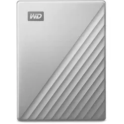 WD My Passport Ultra für Mac mobile Festplatte 4 TB silber