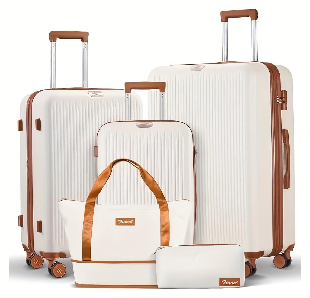 Hartschalen-Koffer-Set - Reisekoffer - Koffer - Gepäck - Trolley - 20, 24, 28 Zoll - Geräuscharme Schwenkräder