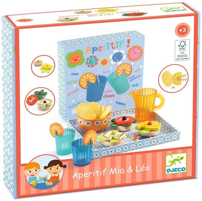 Set apéritif Mia & Léo - Djeco