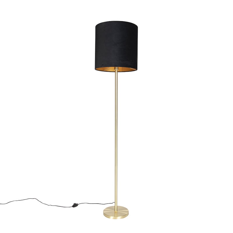 Qazqa vloerlamp voor slaapkamer