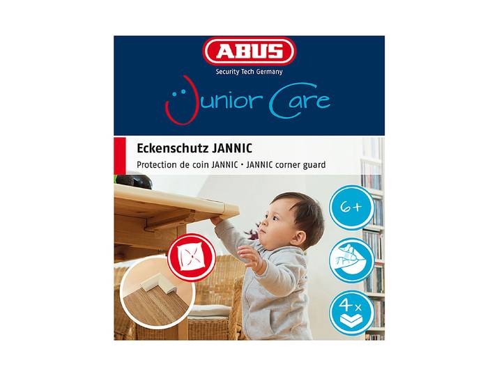 Abus Eckenschutz Jannic Vanille 4 Stück