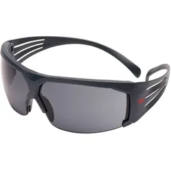 3M SecureFit 600 Schutzbrille, graue Bügel, Scotchgard Anti-Fog-/Antikratz-Beschichtung (K&N), graue Scheibe, SF602SGAF-EU