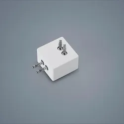 Helestra 90° Verbinder Decke-Wand Wand/Wand mattweiß