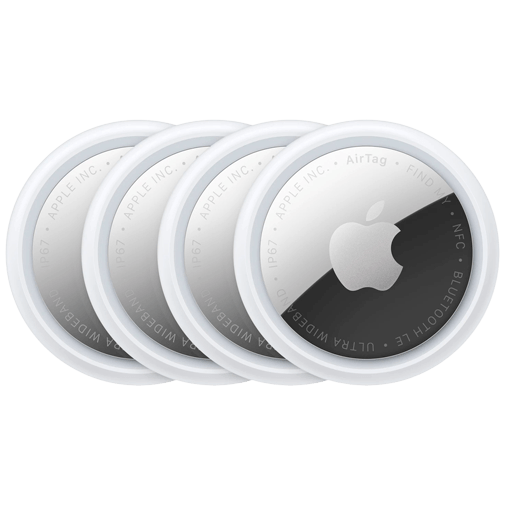 Apple AirTag (2. generation) Weiß 4-Pack