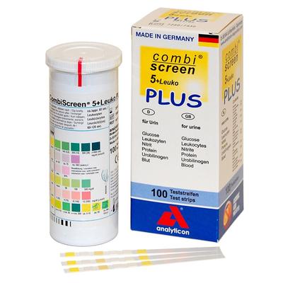 Combiscreen 5+Leuko Plus Teststreifen 100 St