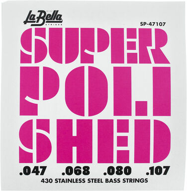 La Bella SP-47107 Super Polished Bass