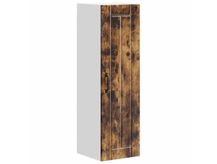 IBUQDDV Wandschrank Lucca Geräucherte Eiche 30 x 31 x 100 cm Holzwerkstoff, Rahmenmaterial Holzwerkstoff, rechteckige Form, Innenbereich, moderne Küchen