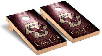 Skip's Garage Boston College Eagles Museum Cornhole Board Set