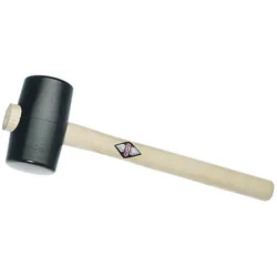Picard Gummihammer ES 130 x 75 mm Hammer flache Bahnen Eschenstiel