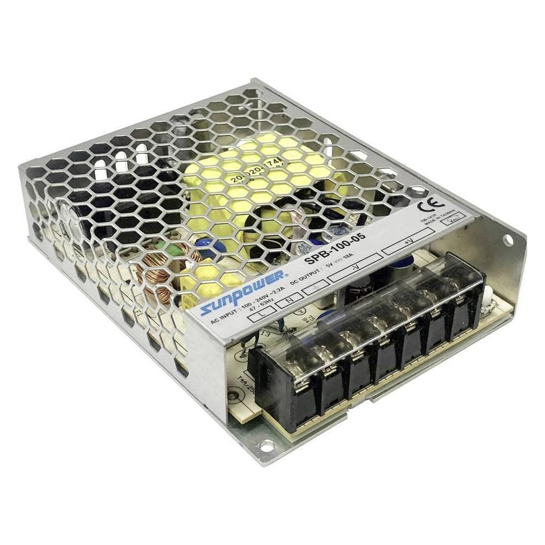 Dehner Elektronik AC/DC-Einbaunetzteil 8.5 A 100 W 12 V/DC Stabilisiert (100 W) (SPB 100-12)