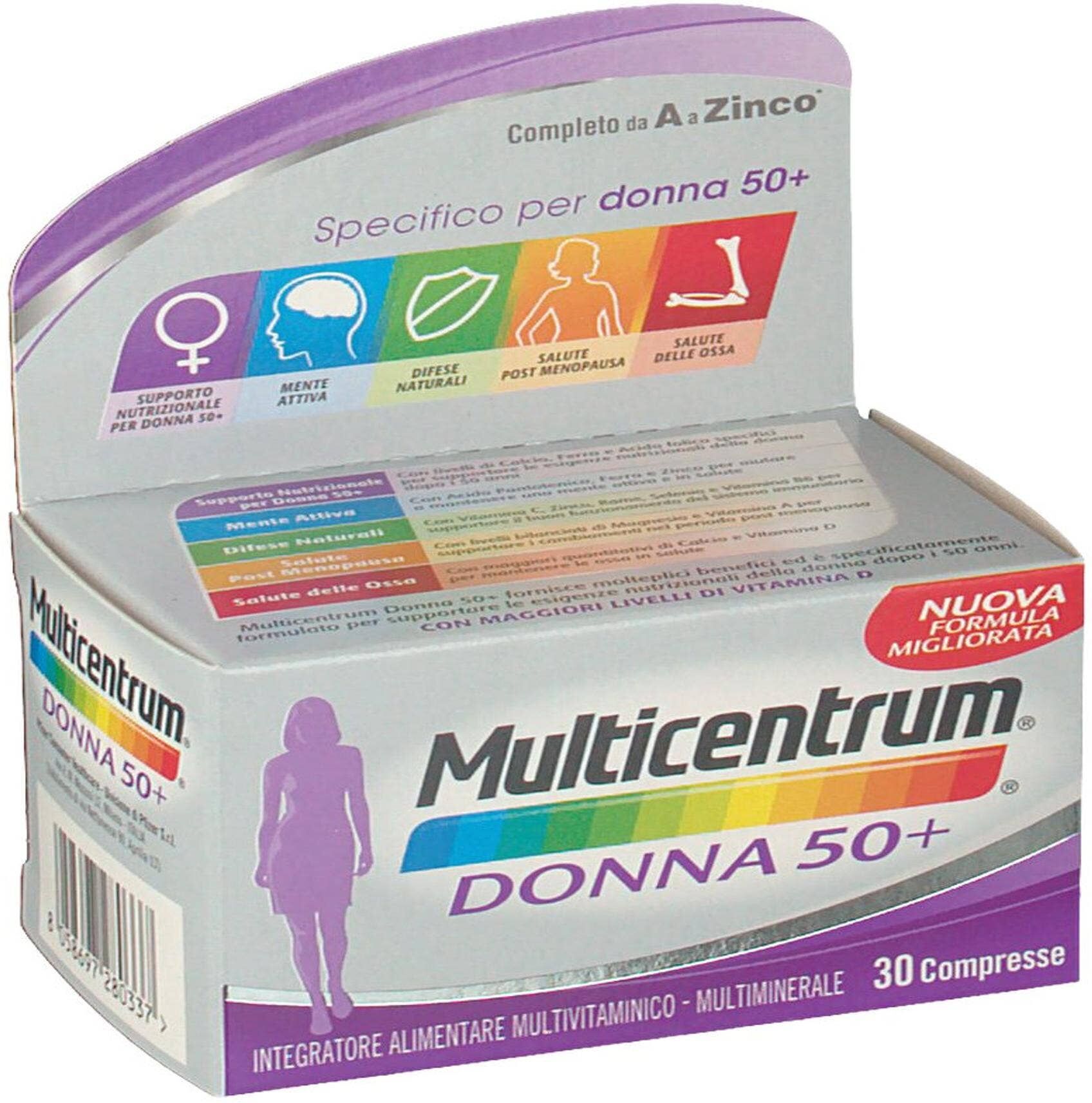 Multicentrum Donna 50+ 30 Compresse 