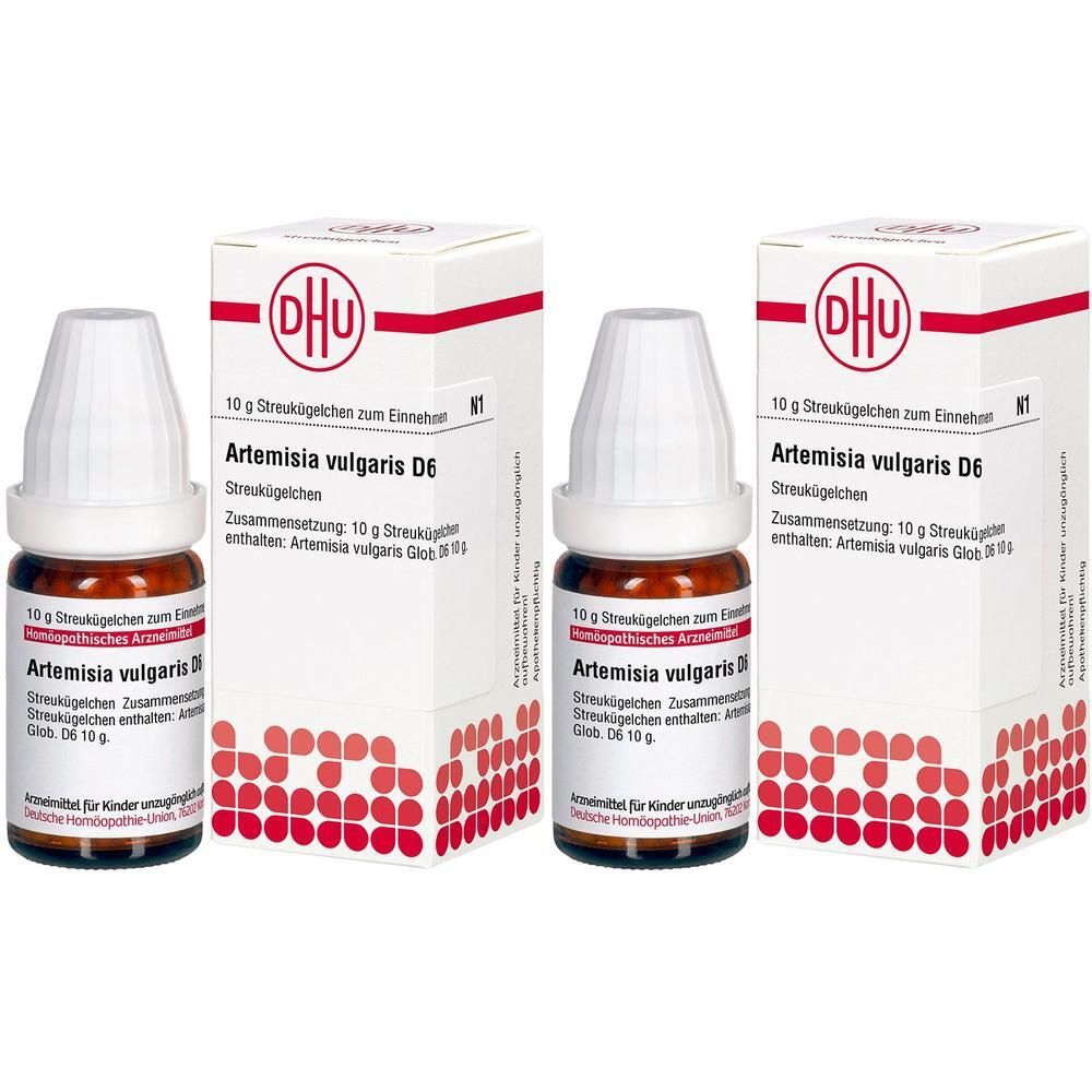 Artemisia Vulgaris D 6 Globuli 2x 2x10 g