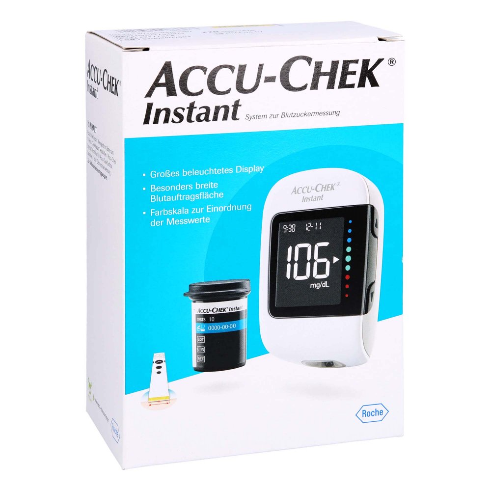 Roche Diagnostics Deutschland GmbH Accu Chek Instant Set mg/dl 16802428