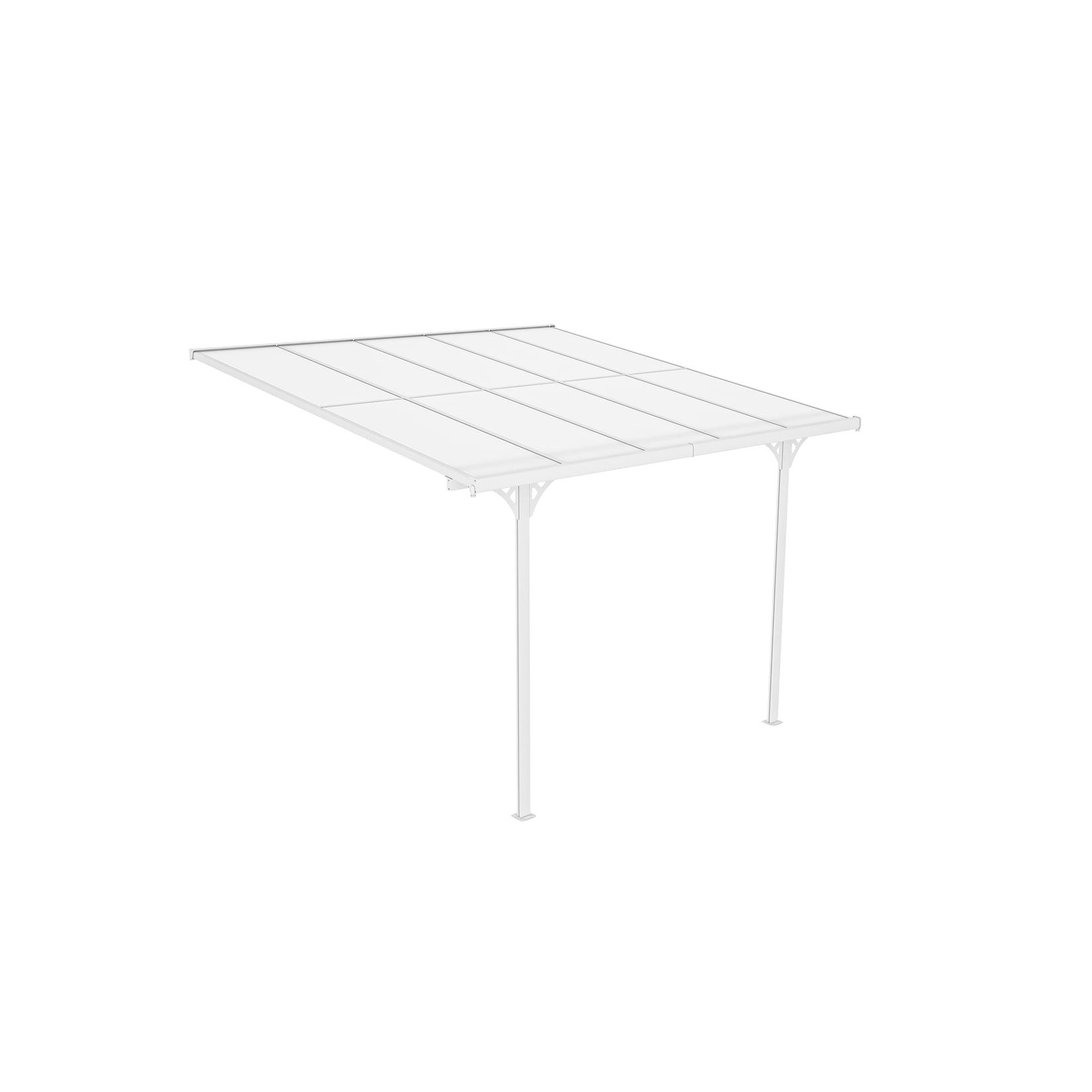 Westmann Terrassenüberdachung Bruce 313 - Weiß