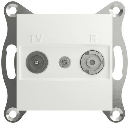 Schneider Electric TV-, Radio-Enddose Asfora Weiß (RAL 9003) EPH3300721D 1St.