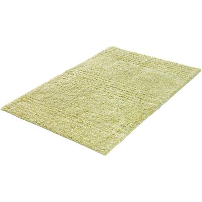 Badematte KLEINE WOLKE "»Planta«, Badvorleger, Badezimmer Teppich", palme, H:8mm, Baumwolle, Badematten, Badematte, Badteppich, Uni Farben, Streifen Design, Hoch-Tief Effekt