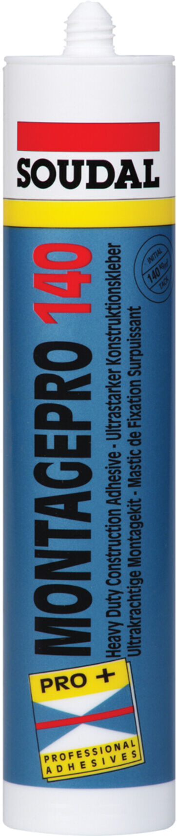 Soudal Montagekleber Pro 140 weiss 400 g/310 ml (112129)