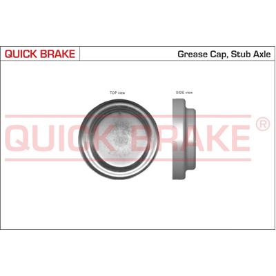 QUICK BRAKE Verschluss-/Schutzkappe 9824 für Peugeot
