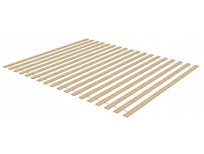BDW Holztech Rollrost 300 kg - Hochwertiger extra starker Lattenrost aus heimischen Wäldern- 160x200cm - Rolllattenrost unbehandelt für Ihren gesunden Schlaf