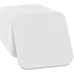 CombiCraft Weiße Wertmarken Chips Quadrat 38x38mm - 100 Stück