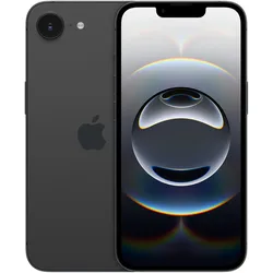 Apple iPhone 16e (128 GB, Black, 6.10", SIM + eSIM, 5G), Smartphone, Schwarz