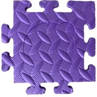 Inspire Curations Recordable Dog Buttons Set With Stickers Pet Talking Buttons For Training & Routines purple