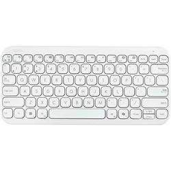 ASUS KEYBOARD WRL KW100 WHITE/90XB0880-BKB4F0 (Eng. Int., Kabellos), Tastatur, Beige