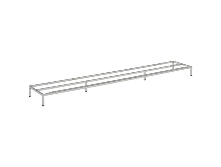 Novel Fussgestell, Chromfarben, Metall, 226.2x13x40 cm, Wohnzimmer, TV Möbel, Lowboards