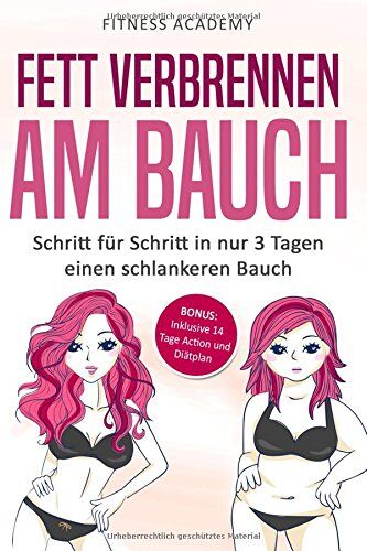 Academy, Fitness Master - Fett verbrennen am Bauch: Schritt für Schritt in nur 3 Tagen einen schlankeren Bauch - Preis vom 04.10.2026 03:51:26 h