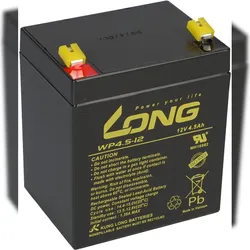 Kung Long WP4.5-12 AGM Akku 12V 4,5Ah – passend für LSLA5-12 LSLA 5-12 | VdS-Ausführung
