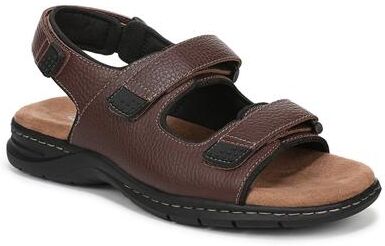 Dr. Scholl's Gavin - Mens 9 Brown Sandal Medium