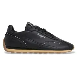 Pepe Jeans für Damen. PLS400042 Sneaker Jane Class schwarz (36), Wohnung, Schnürsenkel, Lässig
