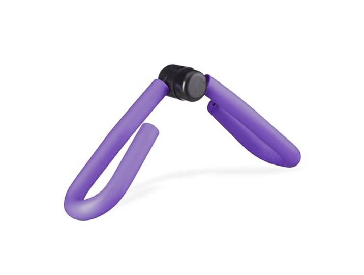 Relaxdays Appareil de Musculation\, pour Cuisses\, Bras & Jambes\, Accessoire Polyvalent\, adducteurs\, Petite Presse\, Violet