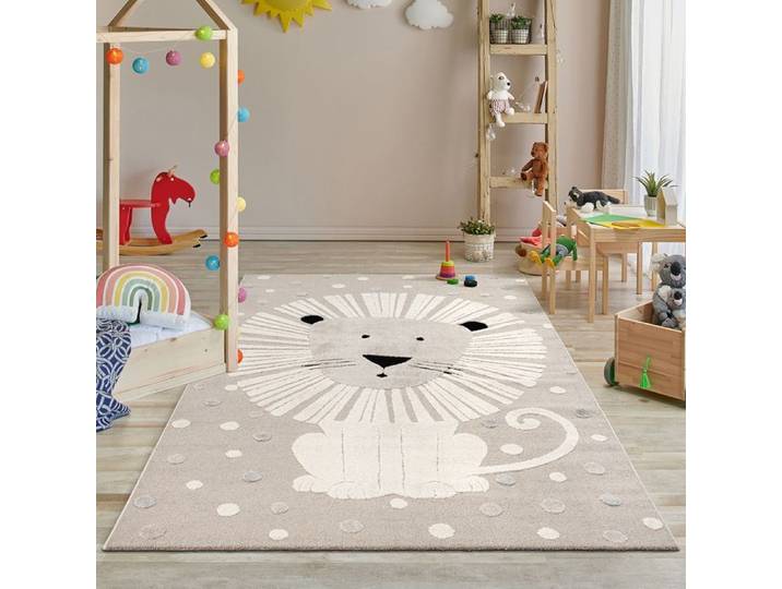 Tapis Enfant - THE CARPET - Jungle Kids - Beige - 120x170 cm - Synthétique