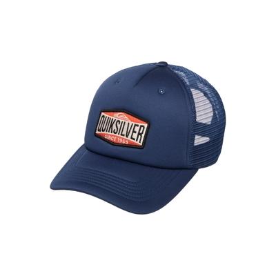 Trucker Cap QUIKSILVER "Decades Foam", Herren, blau (monaco blau), Kunstfaser, Caps