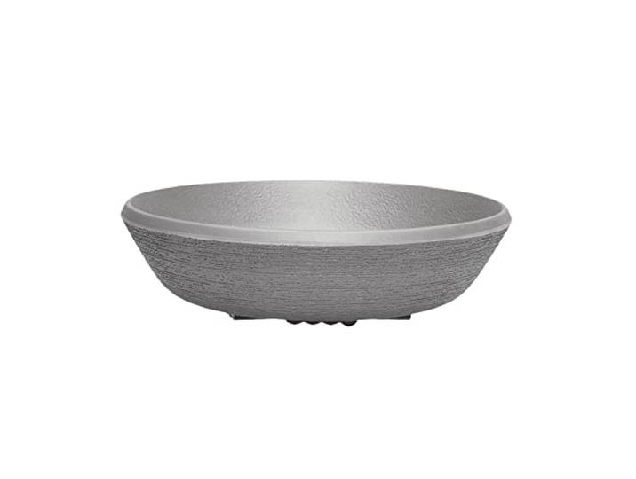 Kartell 01517NA Assiette Creuse\, Plastique\, Noir Anthracite\, 21 x 21 x 5\,7 cm