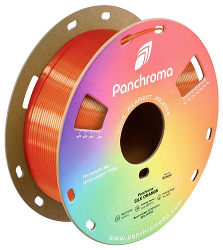 Polymaker Panchroma Silk PLA Filament, 1,75mm, 1kg - Farbton: Silk Orange