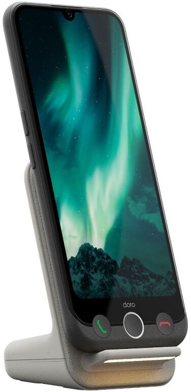 Doro Aurora A30 + Ladestation 128 GB Graphit Dual SIM [Energieklasse B] (380546)