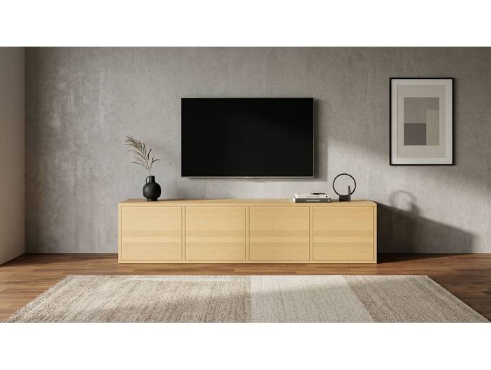 Le meuble idéal pour optimiser le rangement de votre chambre Hêtre Naturel huilé