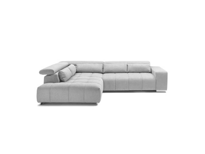 Trendstore Christel Ecksofa wahlweise mit Hocker - Chenille Bost