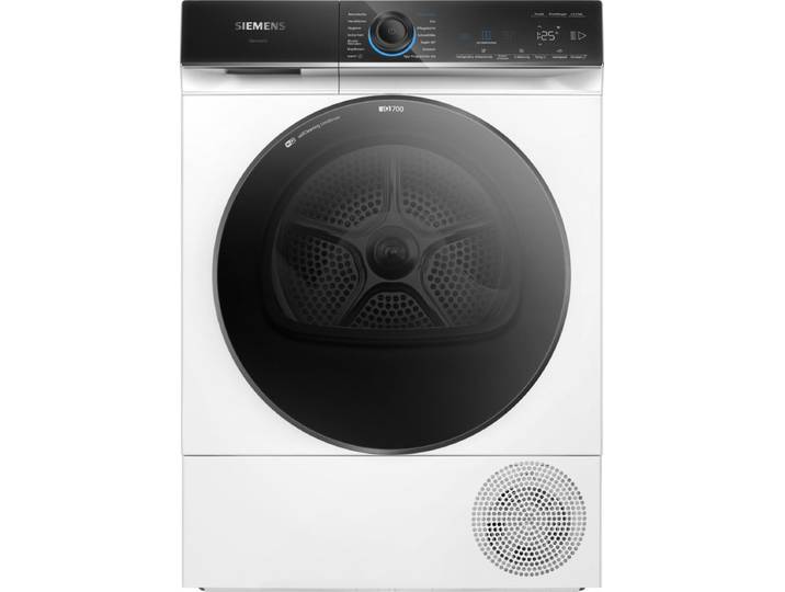 Siemens iQ700, Wärmepumpen-Trockner, 9 kg, Weiß, WQ46B2DEX, ID WQ46B2DEX