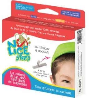 No-Lice N-Lice® Strips Tiras Adhesivas Velcro® 4 uds