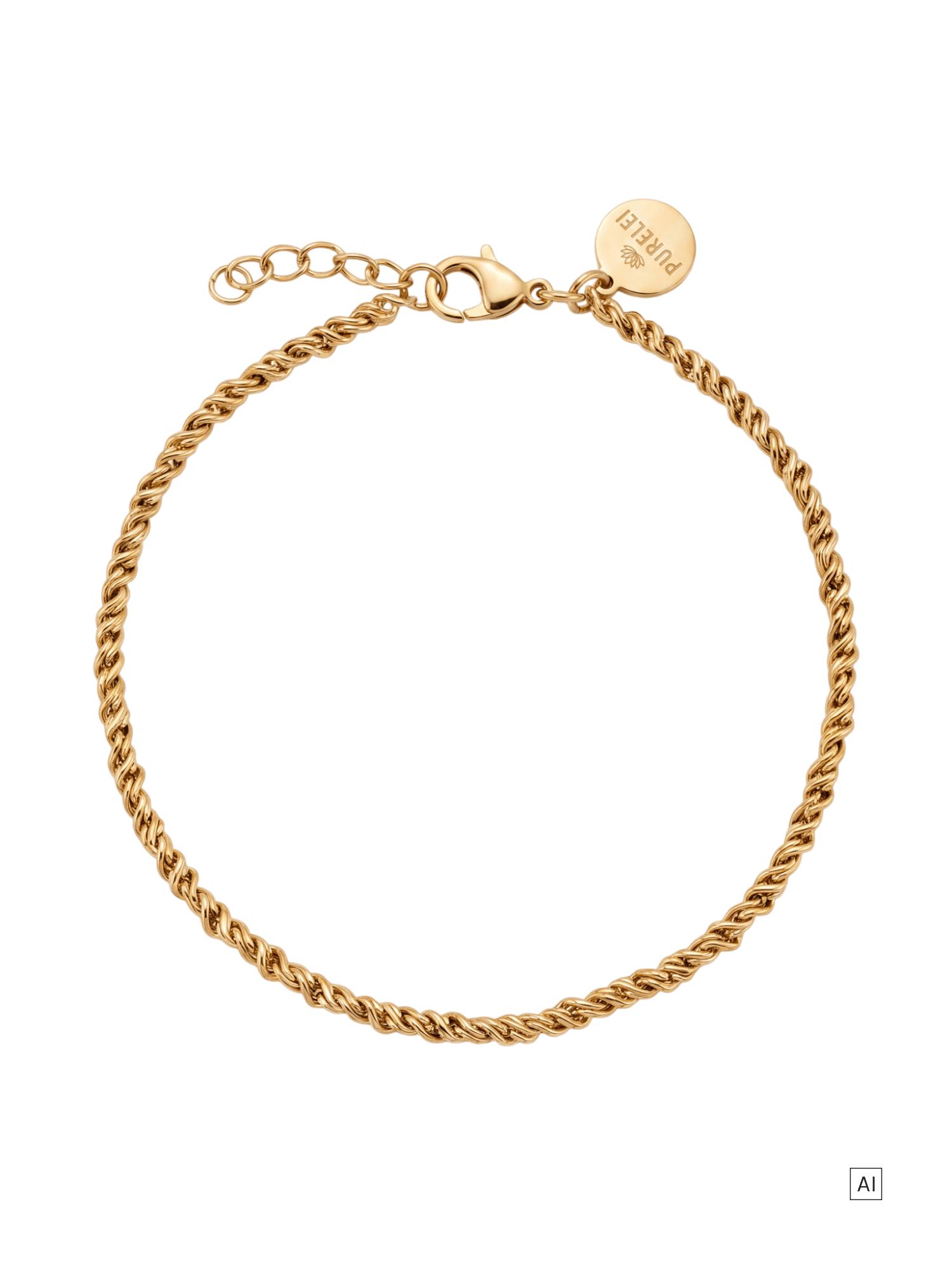 PURELEI Cord Armband, verstellbare Länge