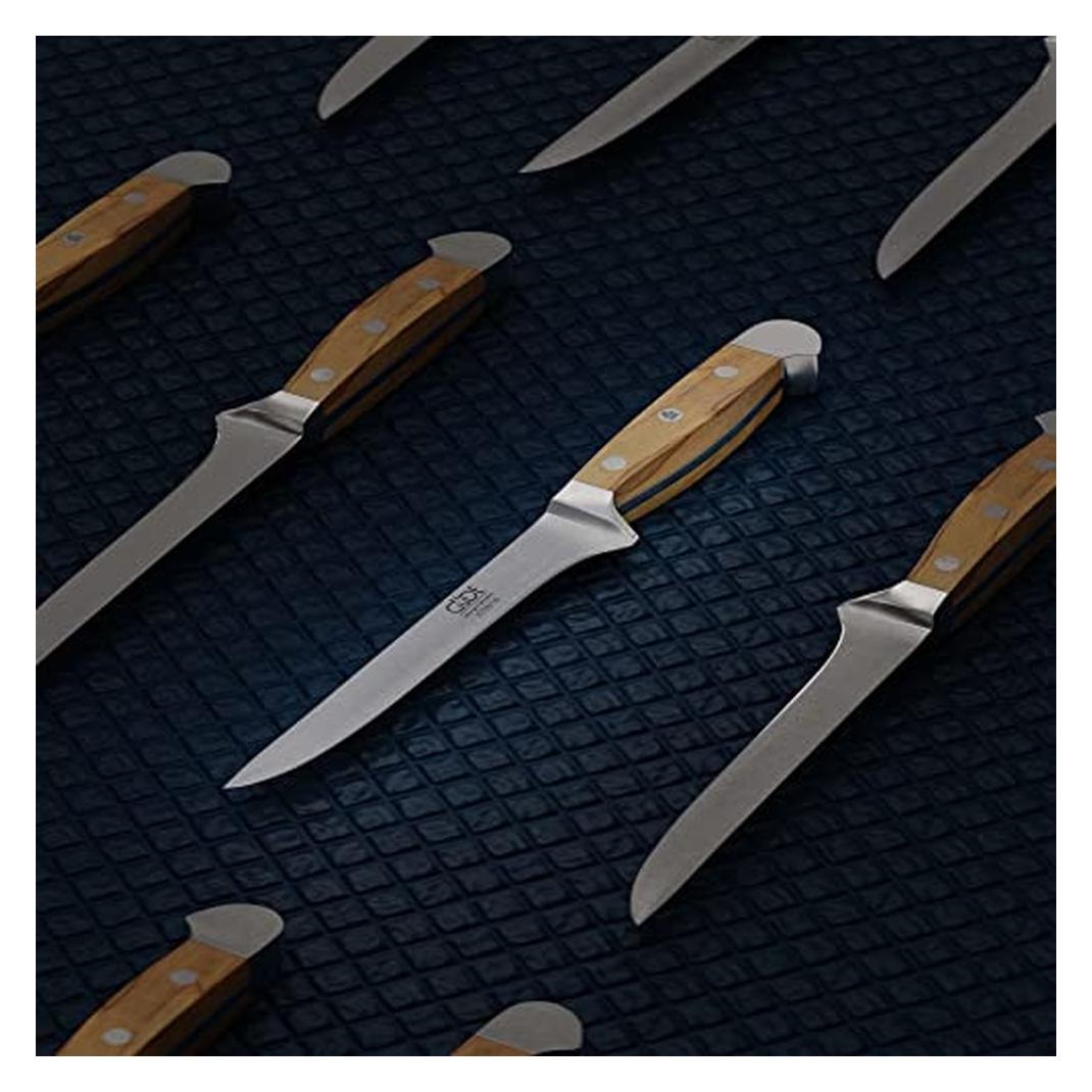Güde Solingen Alpha Ausbeinmesser 16 cm Olive (16 cm) (X703/16)